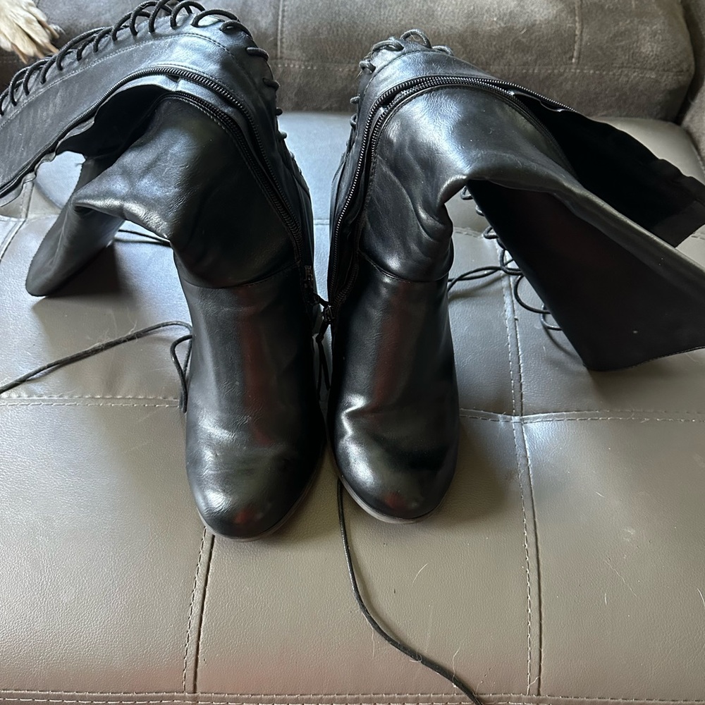 Knee high boots